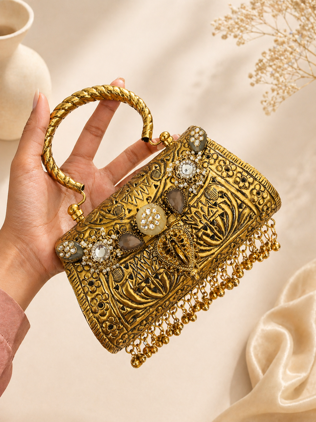 Zareen Heirloom Clutch