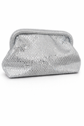 Silver Shimmer Clutch