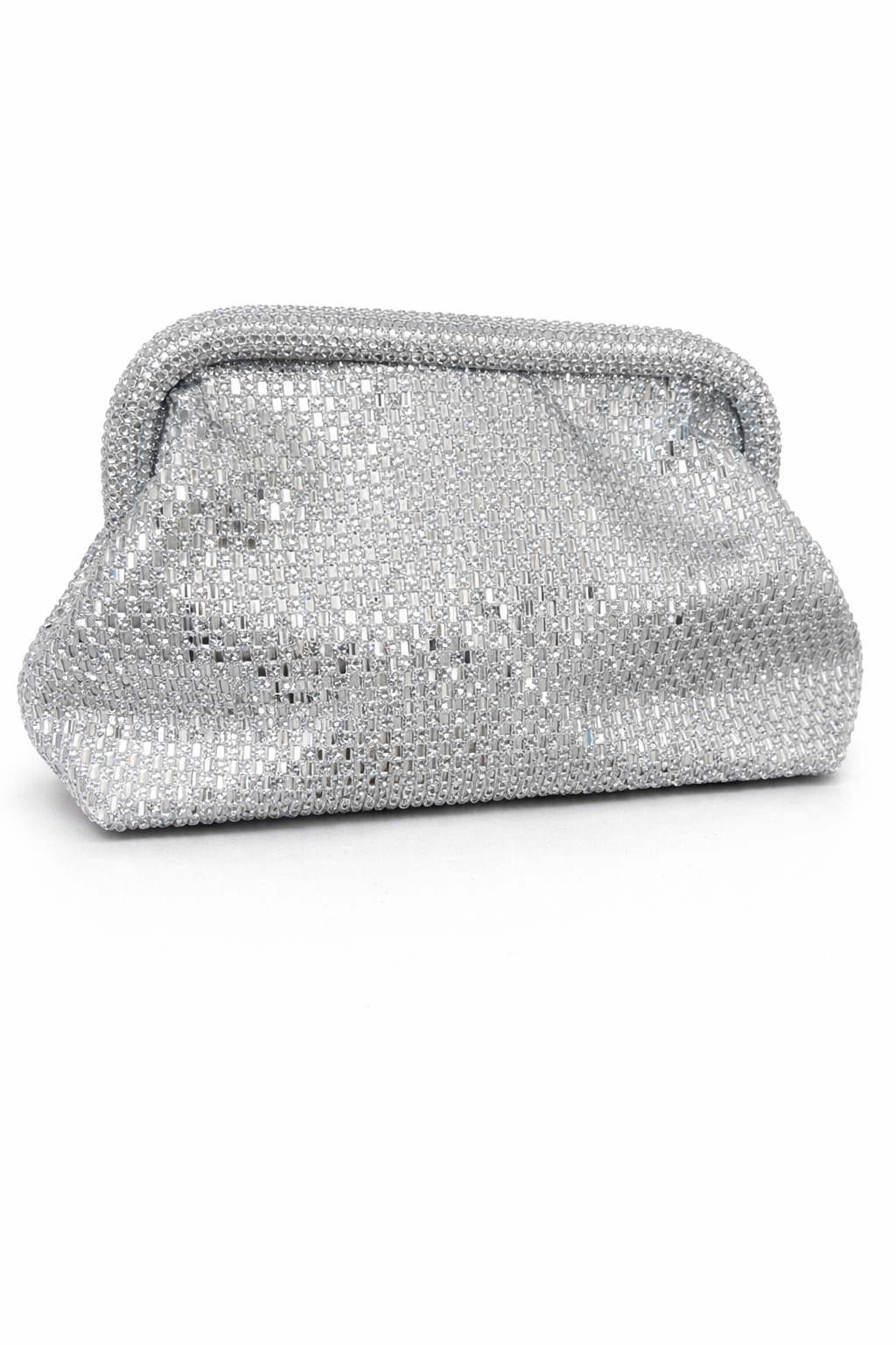 Silver Shimmer Clutch