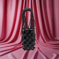 Celeste Crystal Phone Bag – Black