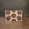 Golden Bloom Foldover Clutch