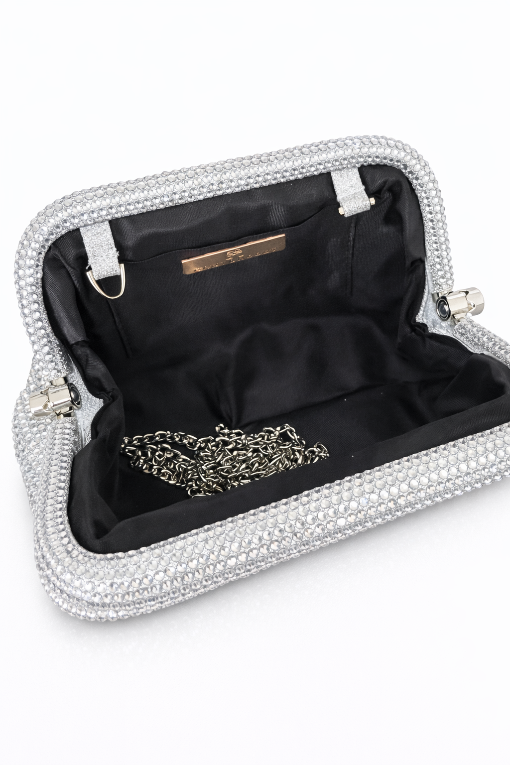 Silver Shimmer Clutch