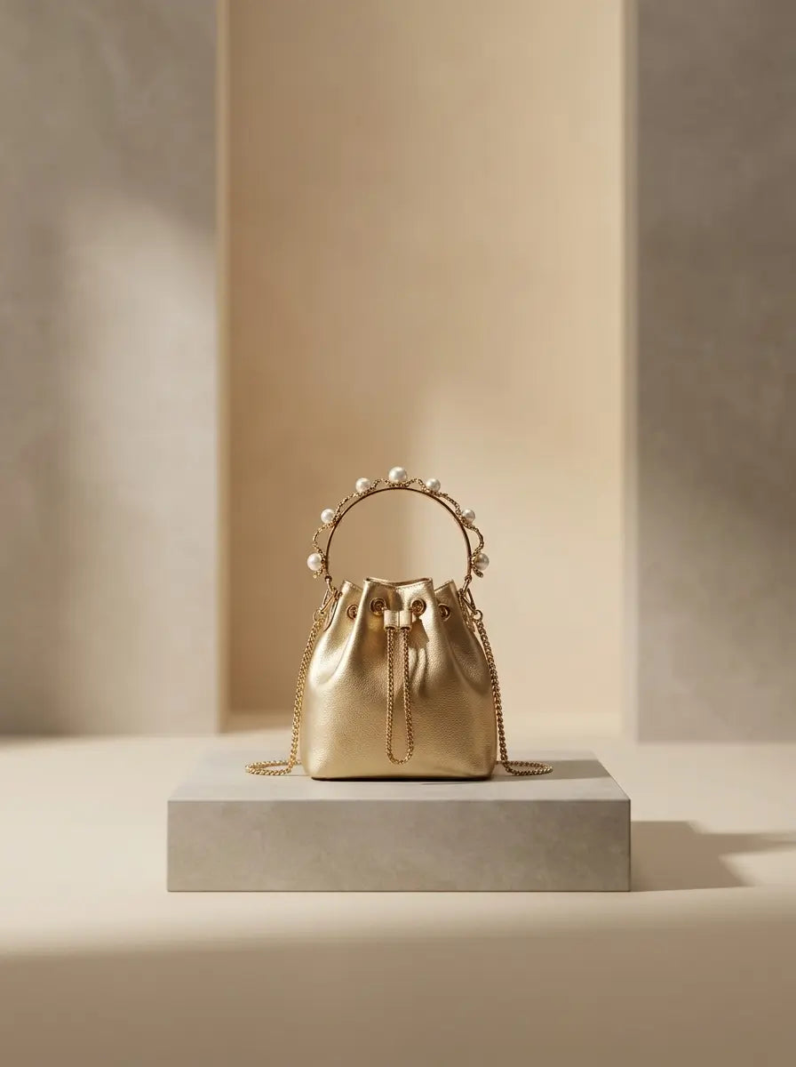 Midnight Muse Bag- Gold