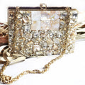 LYLA Metal Gold Clutch