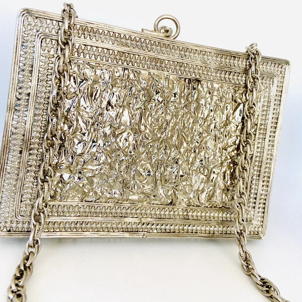 LYLA Gold Clutch bag